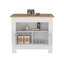 Arlet Kitchen Island Two Door Cabinet and Shelf-965920638