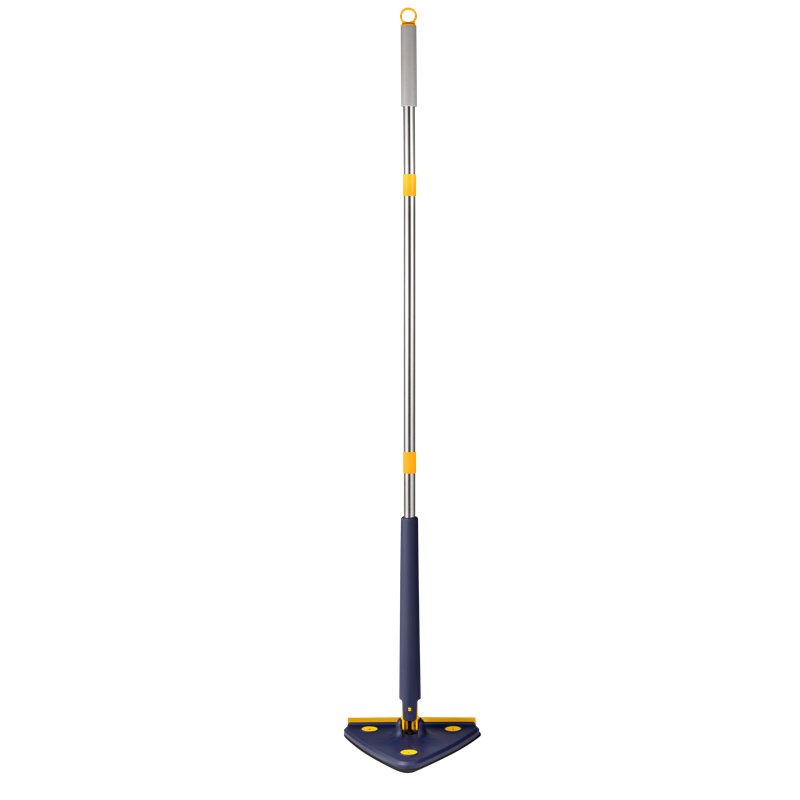 Triangular Mop with Scraper (Blue)