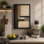 Geometric Balance Mid-Century - Wrapped Canvas-682527821-682527820