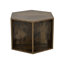 Table de chevet hexagonale 23,62 po Bhadra-1645452592