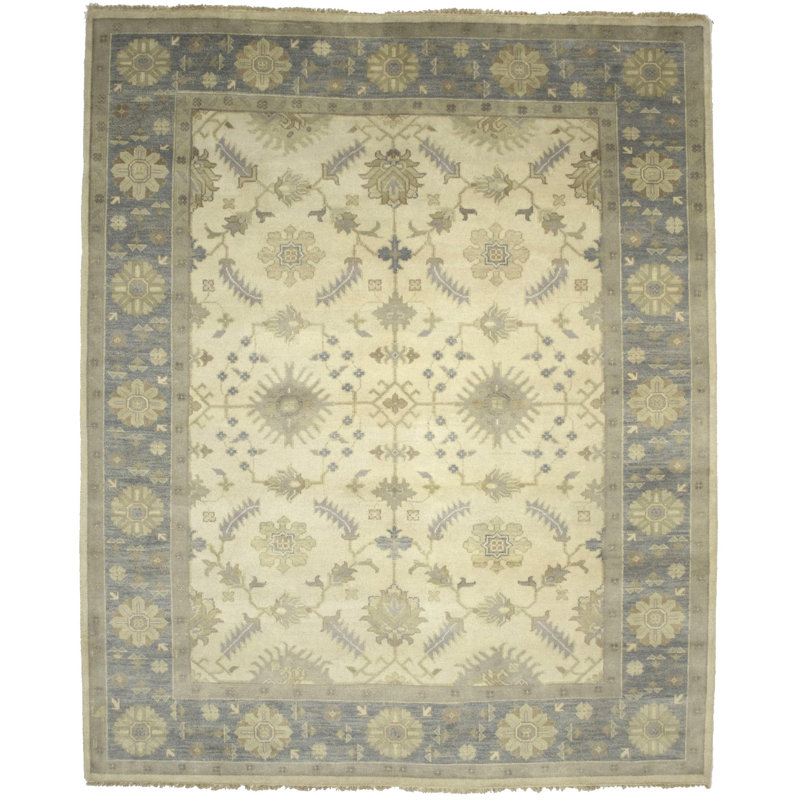 Tapis oriental Oushak Chobi Mute