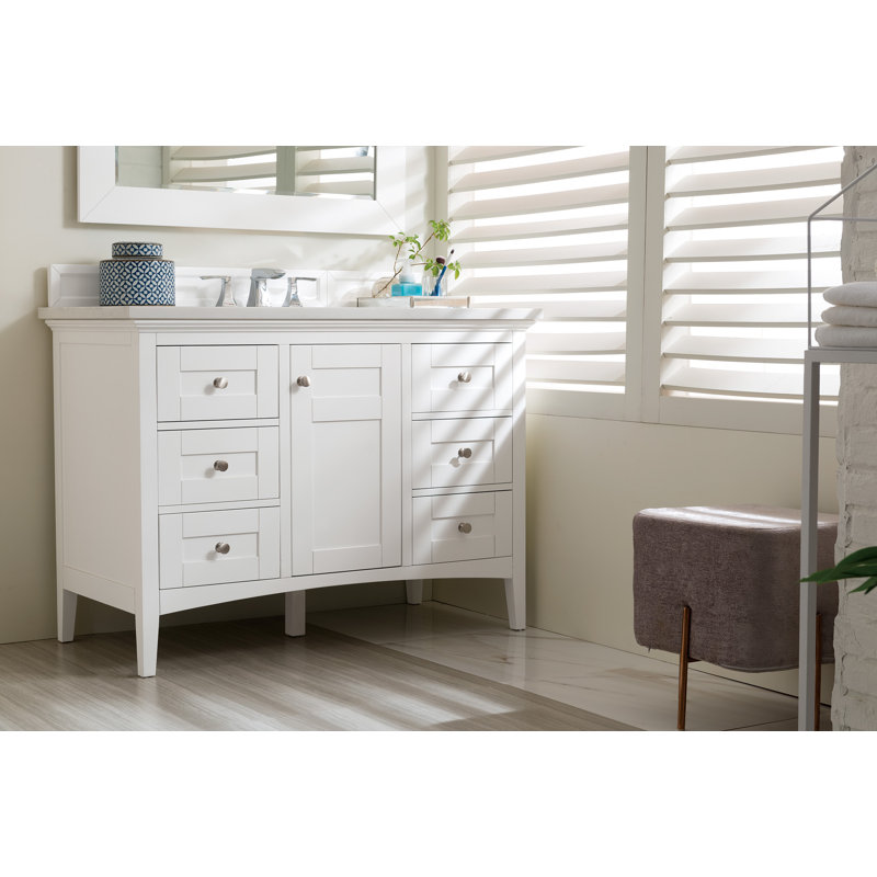 Palisades 47'' W Single Vanity, Eternal Jasmine Pearl