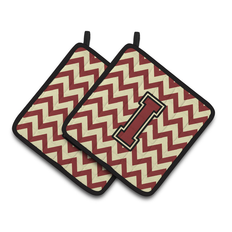 Poignée à chevrons, I, Marron / Or