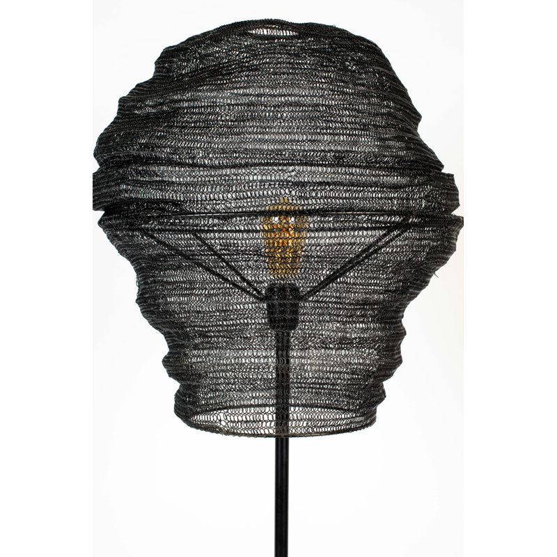 Lena 61'' Floor Lamp, Black