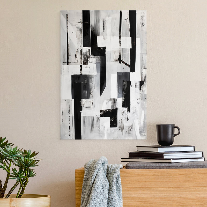 Série ABSTRACT XLI - Impression sur toile seulement - NON-CADRE, 18" H x 12" W