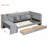 Twin Size Upholstered Daybed with Storage-1870449865