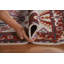 Tapis de couloir gris en laine 3x8