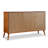 Imre 55.1" W Mid-Century Modern Solid Wood 7-Drawer Double Dresser