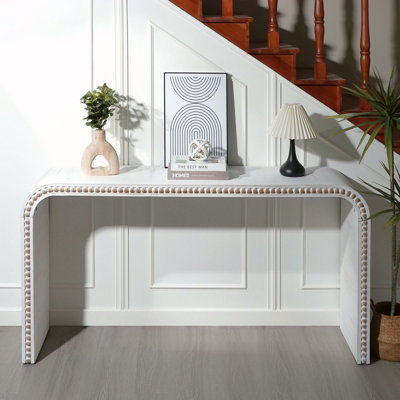 Console blanc délavé