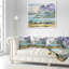 Coussin lombaire Landscape Watercolor Hills