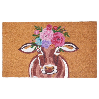 Non-Slip Animal Print Doormat