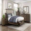 Table de chevet pour chambre à coucher à 3 tiroirs