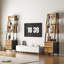 157cm H x 39cm W Metal Bookcase-1373835482