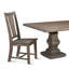 Table de salle à manger en bois massif 98 po Colbourne