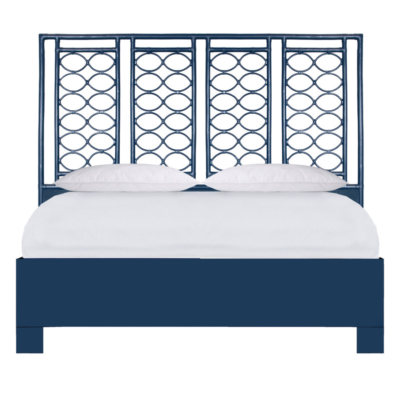 Infinity Low Profile Standard Bed, King, Navy
