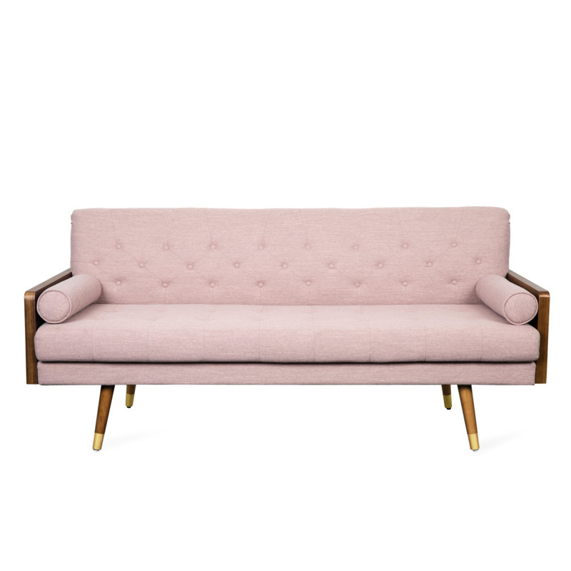 Fauteuil inclinable électrique Mid-Century moderne avec accoudoirs roulés - l 73,78 po x P 30,5 po H 32,76 po