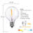 50-ft 25-Bulb Outdoor Globe LED String Light Shatterproof Linkable