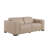 Luxurious Genuine Leather Power Reclining Loveseat With Power Headrest-1363685614