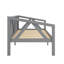 Lit de jour simple de conception minimaliste contemporaine-383406347
