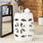 Chic White End Table - No Assembly, Iron Cut Modern Frame, Assembly Needed-1661751678