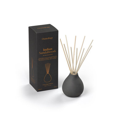 Diffuseur de roseaux indien en bois de santal - Poivre framboise et Tonka