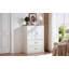 Armoire décorative avec 5 tiroirs et 1 armoire