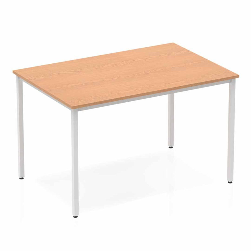 Kyvan Rectangle Conference Table, 72.5cm H x 120cm L x 80cm D, Oak