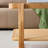 Mittal Sled Glass Top Wood Frame Rattan Coffee Table with Shelf-916769111