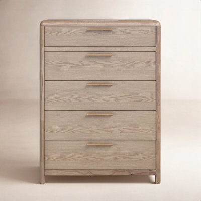 Furano Five Drawer Wood Chest