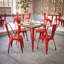 Table de restaurant commerciale intérieure / extérieure en polyester Harewood-582744024-582744026