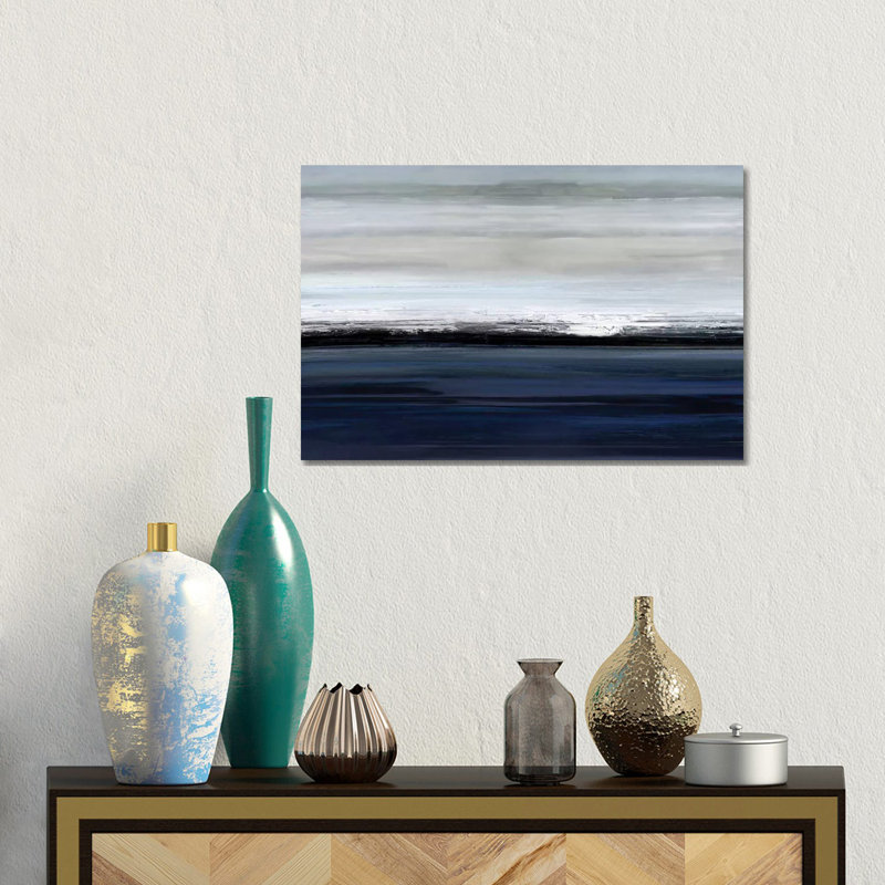Gilded Storm III by Chris Paschke - Print on Canvas, Wrapped Canvas, 66.04 cm H x 101.6 cm W x 1.91 cm D