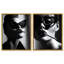 Oliver Gal A Hollywood Star Set Photography - Framed Acrylic Glass Wall Art-1916675-1916732