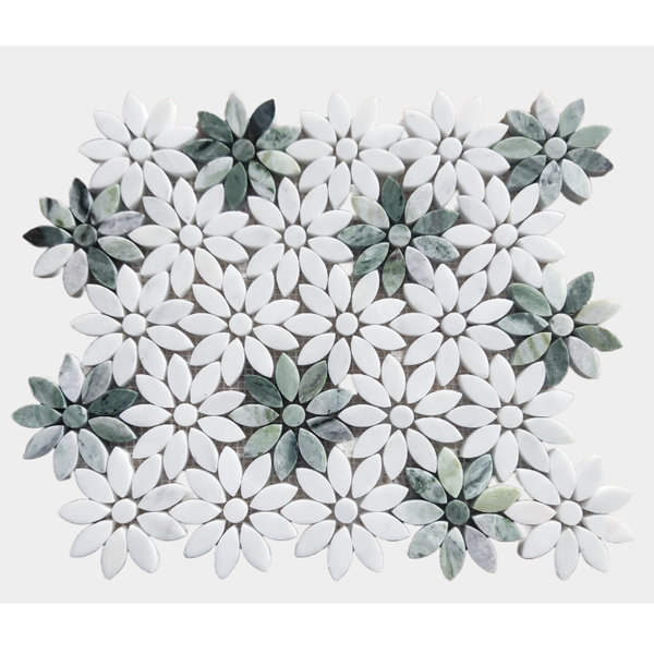 Emerald Green + Empress White Petal Sheet