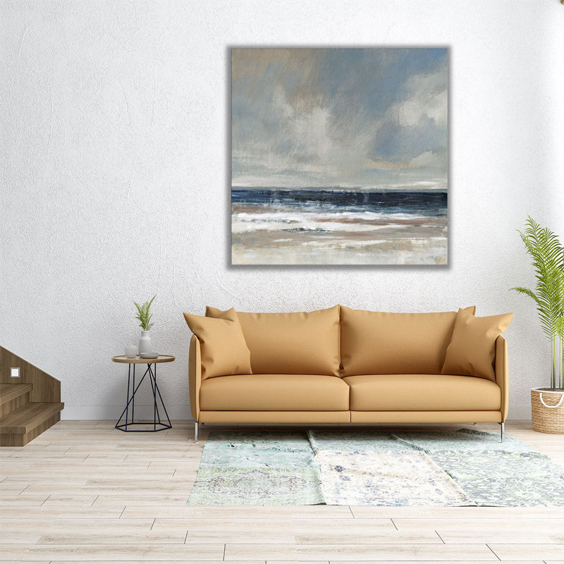 Embellished Distant Land II - reproduction d'art sur toile, H 16 po x l 16 po