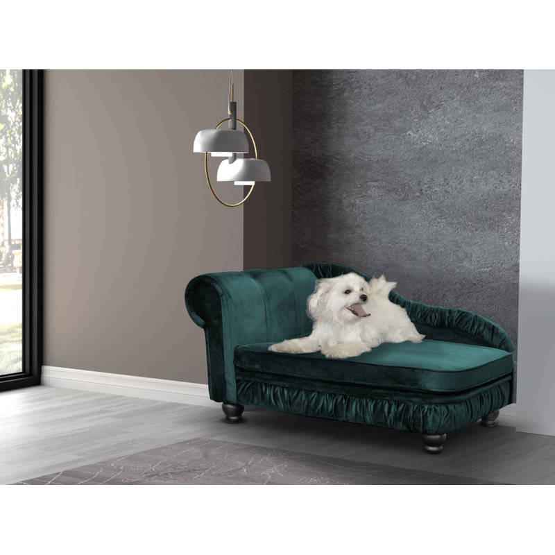 Alana Polyester Pet Bed, Green