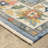 Elleanna Vintage Oriental Blue/ Multi Area Rug-205325705