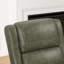 Fauteuil inclinable par pression en similicuir avec assemblage facile et soutien lombaire-471688045