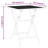 Kouba Square 4 - Person Dining Set-1883464663