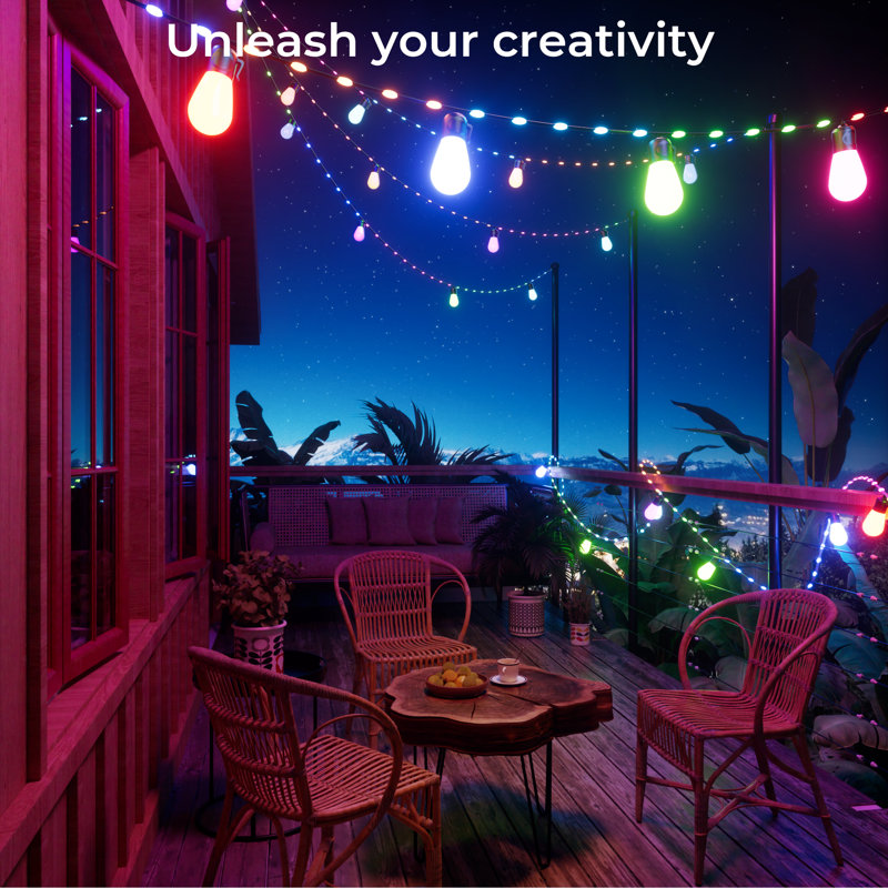 670.8cm LED 15 - Bulb Standard String Light