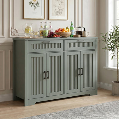 47.2" Sideboard with Adjustable Shelves