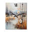 Horloge murale en métal «Snow Flower Charm Evocating»-539394552