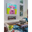 «Pink-Kay» par France Gilbert, reproduction sur toile-21786716