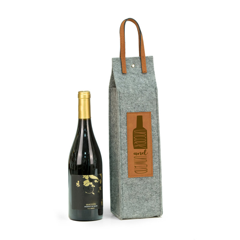 Porte-bouteilles Cilicia Unwind, Gris / Brun
