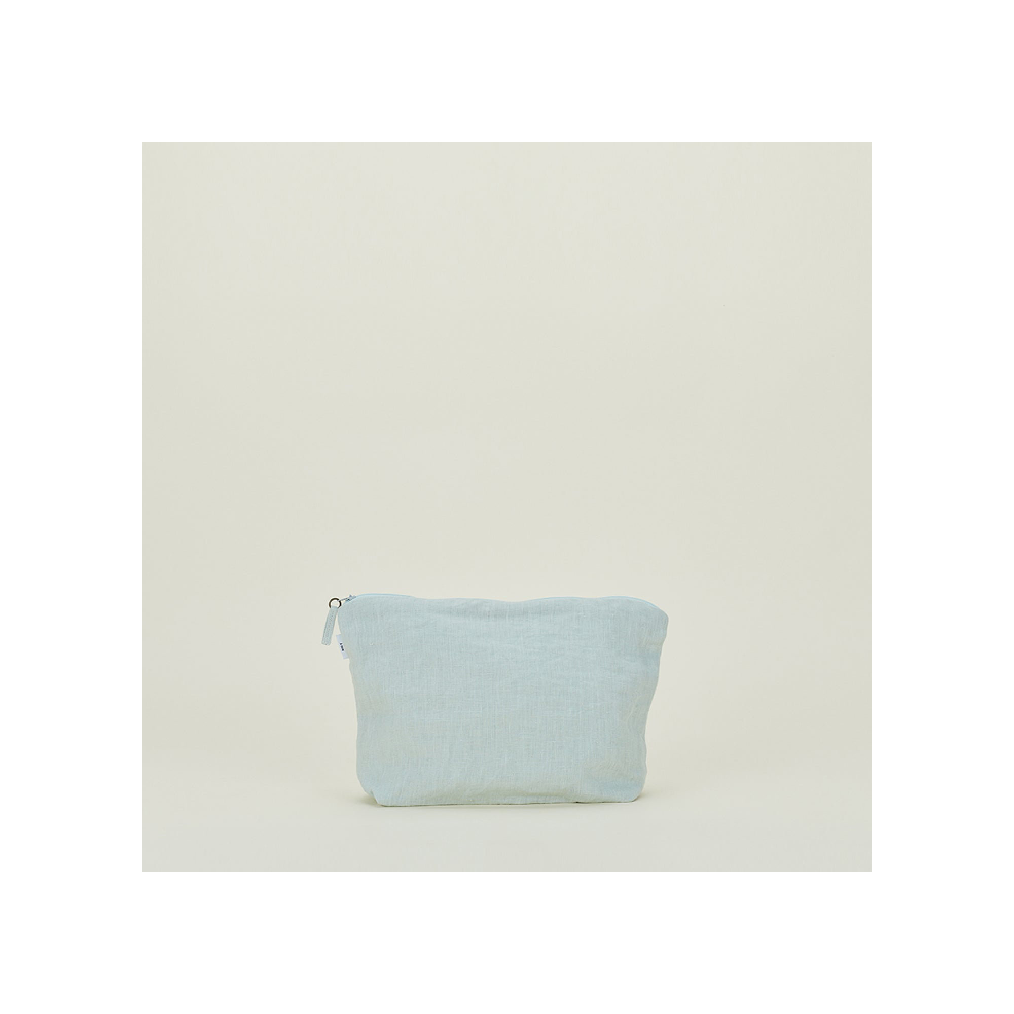  Linen/Cotton Makeup Organizer, Powder Blue