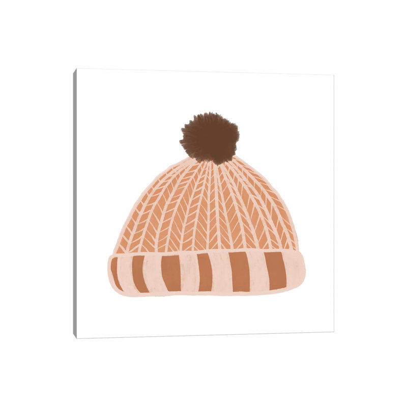 Wooly Hat - Wrapped Canvas Print, 93.98 cm H x 93.98 cm W x 1.91 cm D