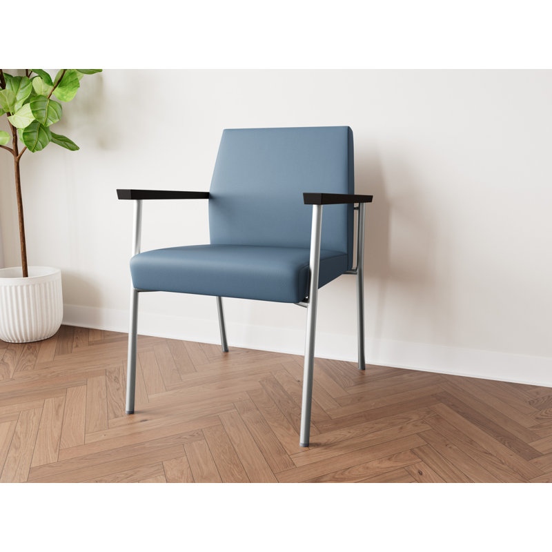 Lesro Chaise d'invité Mystic, Argent, Plot Line acier