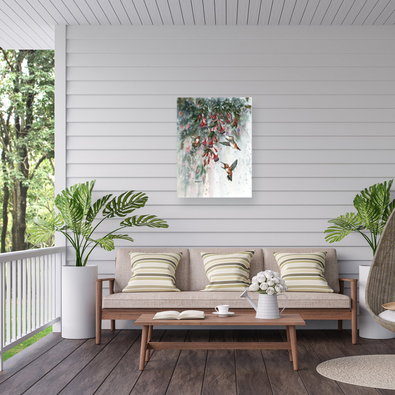 Toile d'extérieur Dave Bartholet Garden Gems, H 14 po x l 19 po