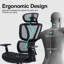 Inbox Zero Gavazova Office Chair with Headrest