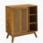Storage Cabinet with open shelves and sliding doors-571550000