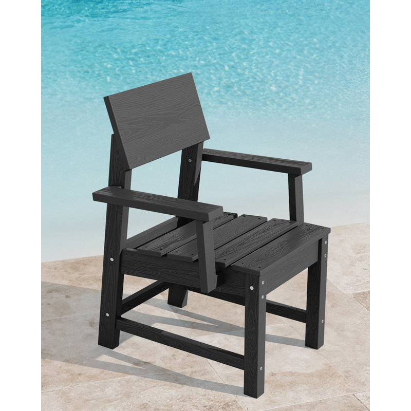 Chaise de patio, Noir